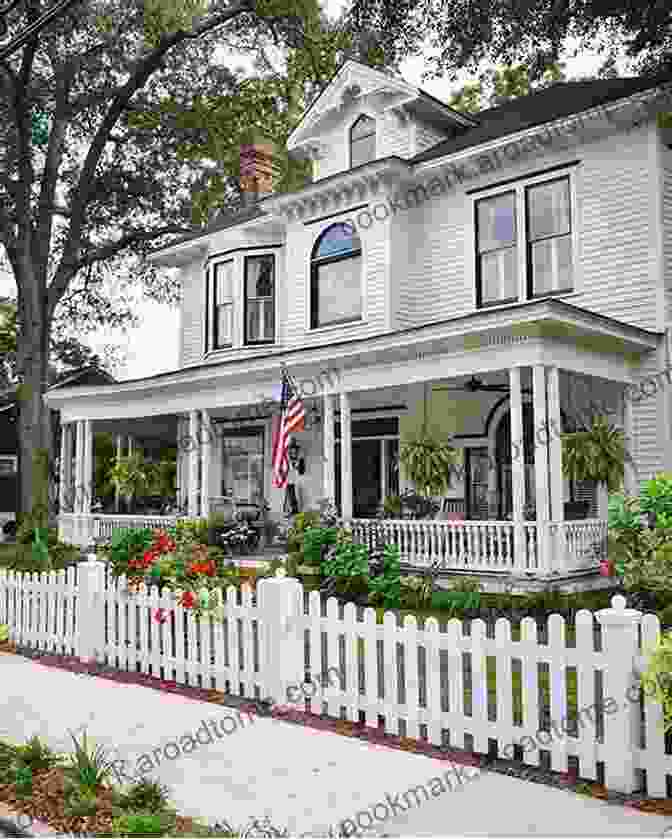 A Beautiful House With A White Picket Fence Log Home Secrets: Your Guide To The House Of Your Dreams