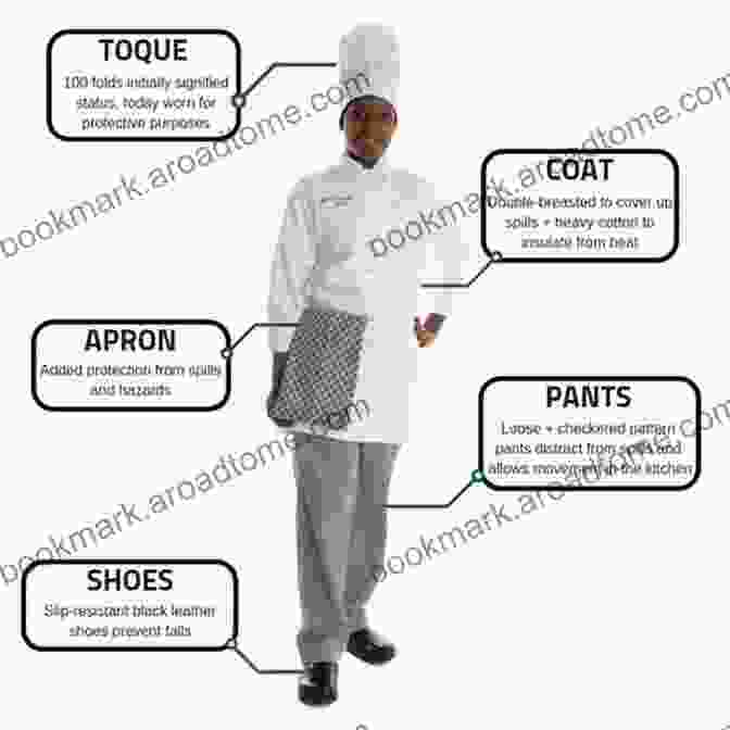 A Chef Wearing Proper Kitchen Safety Gear Diet Plan: Eat Well To Stay Healthy: Get Started With Cooking