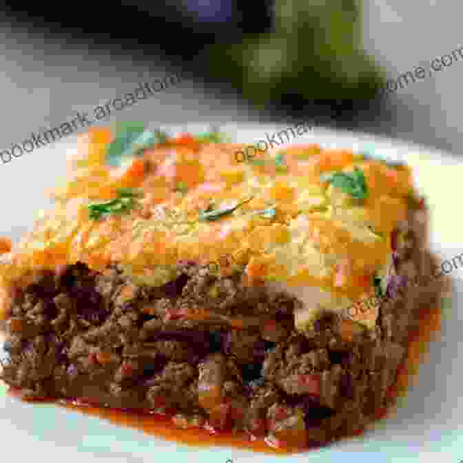 A Hearty And Flavorful Moussaka With Layers Of Eggplant, Ground Meat, And Béchamel Sauce Greek And Chinese Cookbook: 2 In 1: Discover 140 Recipes For Easy And Healthy Food From Greece And China