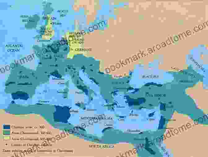 A Map Of The Roman Empire, Highlighting The Widespread Influence Of Christianity History Of Religious Ideas Volume 2: From Gautama Buddha To The Triumph Of Christianity