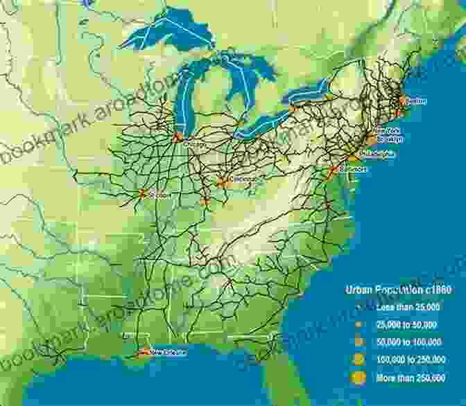 A Map Of The United States Railroad Network In The 19th Century Connections And Content: Reflections On Networks And The History Of Cartography