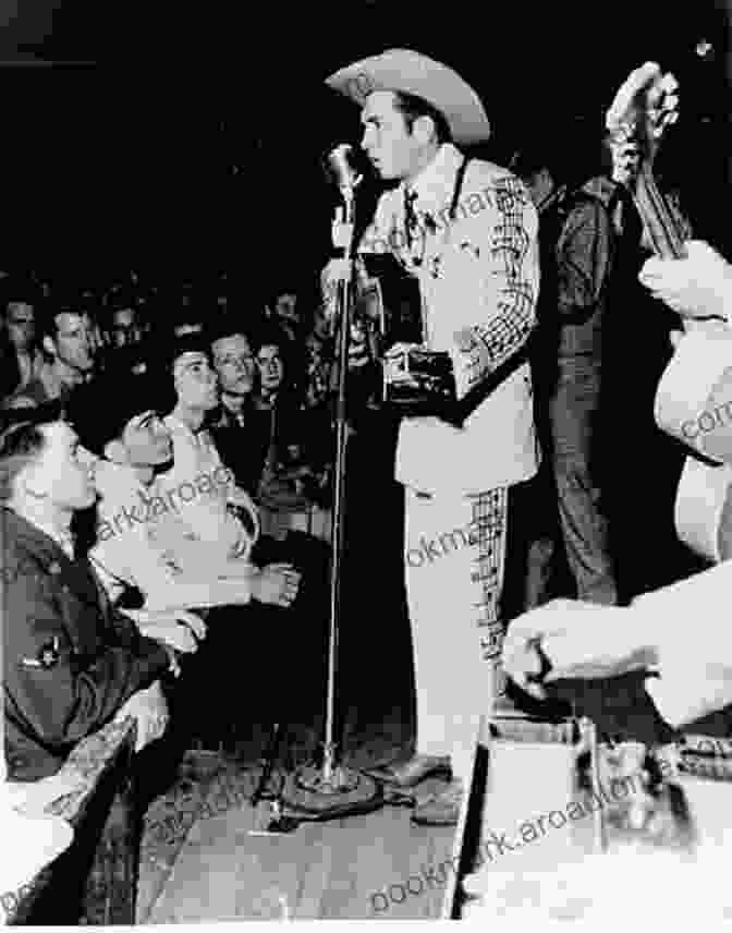 A Photo Of Hank Williams Performing On Stage At A Honky Tonk Bar. Lovesick Blues: The Life Of Hank Williams