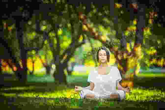 A Picture Of A Woman Sitting Under A Tree, Her Eyes Closed In Meditation. Wicca Tree Magic: A Wiccan S Guide And Grimoire For Working Magic With Trees With Tree Spells And Magical Crafts (Wicca For Beginners Series)