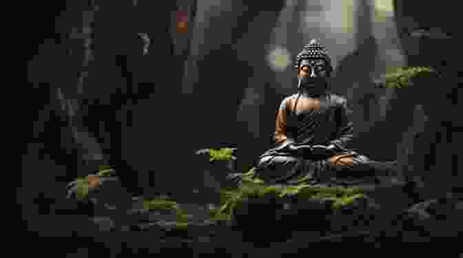 A Serene Buddha Statue Amidst A Serene Forest The Coalman The Dragon And The Buddha