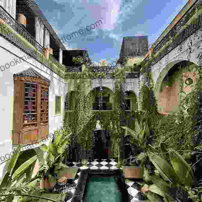 A Serene Moroccan Riad, Its Tranquil Courtyard Inviting Contemplation And Relaxation The Last Storytellers: Tales From The Heart Of Morocco