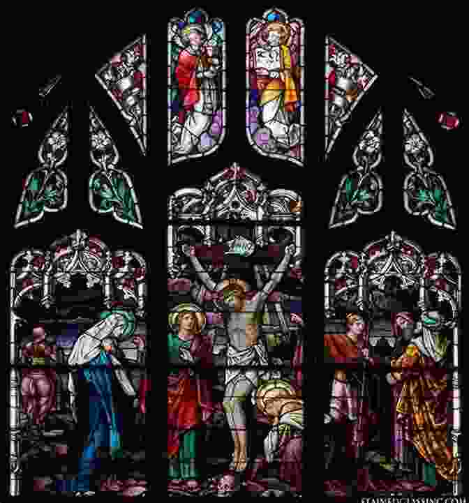 A Stained Glass Window Depicting Jesus Christ On The Cross, Symbolizing The Central Event Of Christianity History Of Religious Ideas Volume 2: From Gautama Buddha To The Triumph Of Christianity