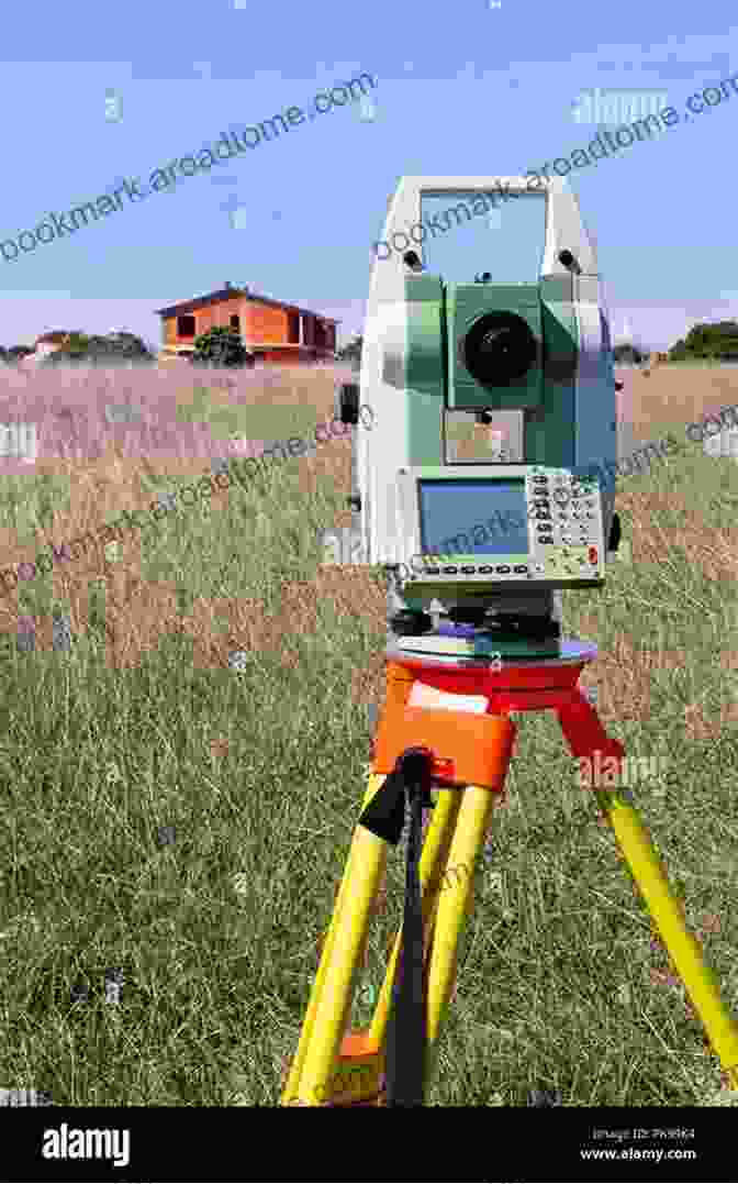 A Surveyor Using A Total Station To Measure Coordinates Coordinate Transformation (Surveying Mathematics Made Simple 9)