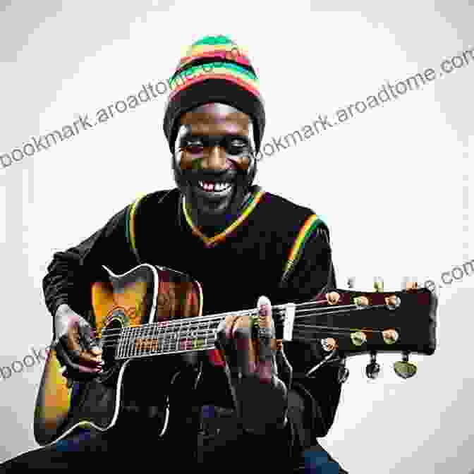 A Vibrant Cover Of The Rastafari Songbook, Featuring The Image Of A Rastafarian Man Playing A Guitar, Surrounded By Lush Greenery. Rastafari Songbook Nigel Daring