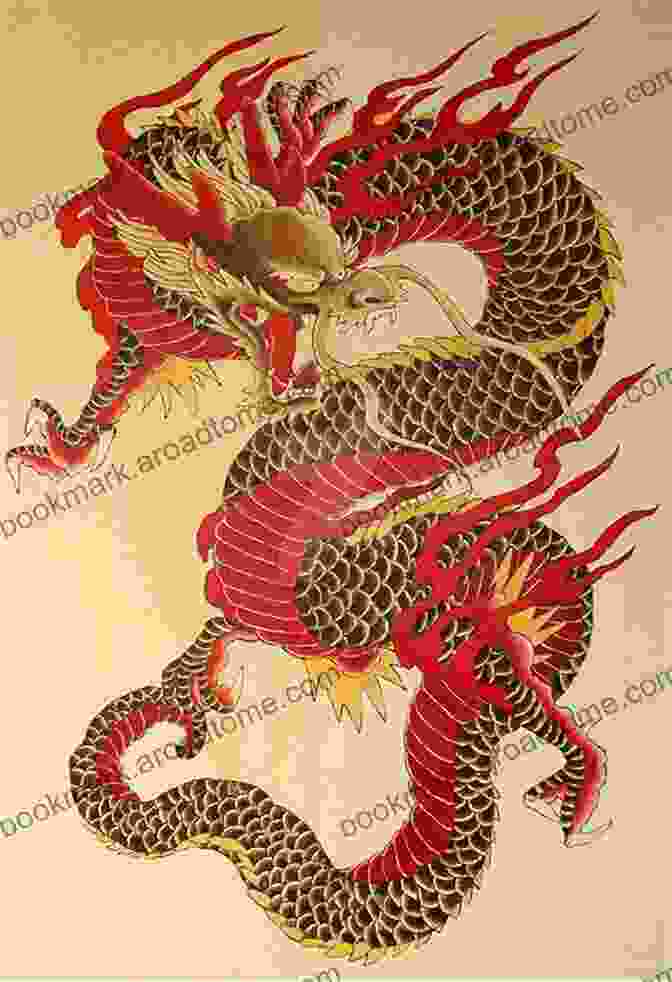 An Ancient Red Soul Dragon Tattoo Design Featuring Intricate Patterns And Vibrant Colors Red Soul Dragon Tattoos 247 Tattoo Designs