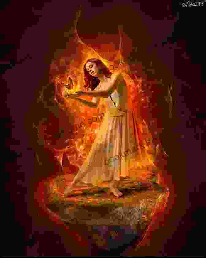 An Image Of The Fire Element Represented By A Burning Flame And Dancing Sparks Wicca Elemental Magic: A Guide To The Elements Witchcraft And Magic Spells (Wicca For Beginners Series)