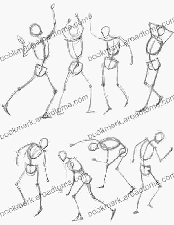 Dynamic Sketch Of A Human Figure In Motion Inspiration: Volume Four Mike Austin