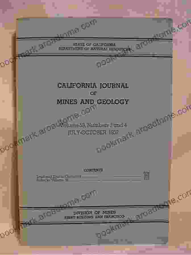 First Edition Volume Ca42 Mines Of California Book Cover, Showcasing Its Antique Charm And Intricate Illustrations Mines Of The American West Santa Barbara County California: First Edition Volume CA42 (Mines Of California)