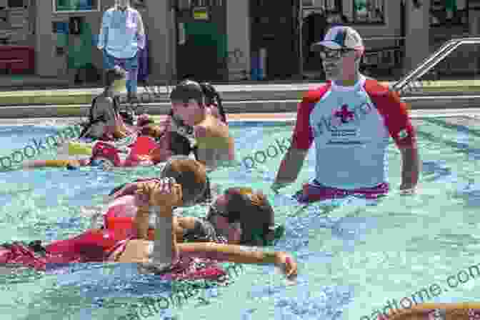 Lifeguard Supervising A Water Workout Class A Strength Building Water Workout: Water Energizes Your Muscles