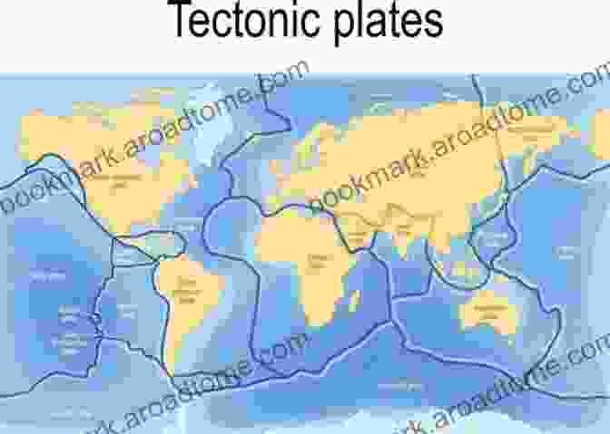 Map Of The Earth's Tectonic Plates, Showing Their Boundaries And Directions Of Movement Quantitative Plate Tectonics: Physics Of The Earth Plate Kinematics Geodynamics