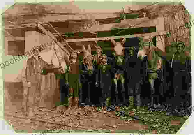 Photograph Of A Mine Entrance With A Group Of Miners Standing Outside Mines Of The American West Esmeralda County Nevada: First Edition Volume NV 06 (Mines Of Nevada 6)