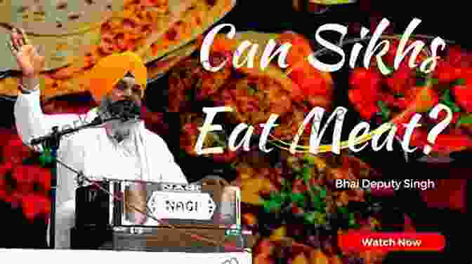 Sikh Man Eating Meat, Challenging The Stereotype Of Sikhs Being Vegetarians Sikh Dilemma: Is Not Eating Meat A Brahminical Command For Sikhs?