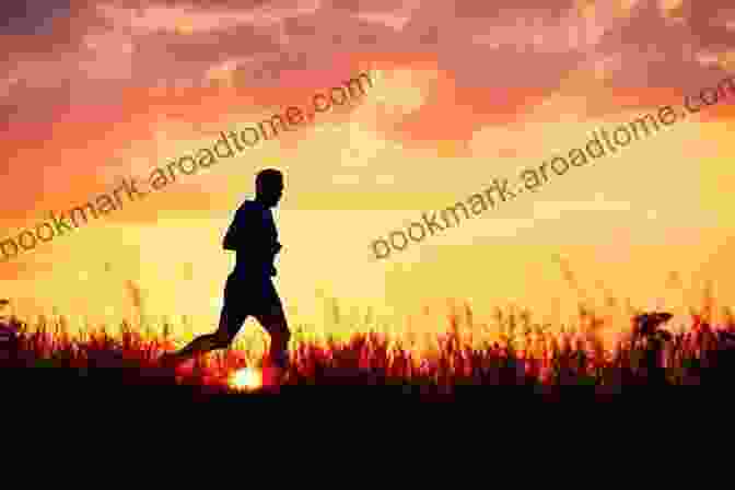 Silhouette Of A Runner Against A Sunset 50 Shades Of Running Steve Zimcosky