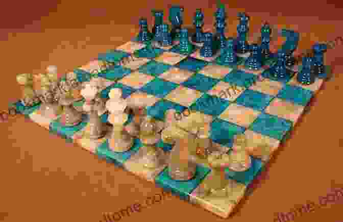 The Cover Of The Blue Of Chess Revised Edition Illustrated, With An Abstract Chessboard Design And The Title In Blue Text. The Blue Of Chess Revised Edition (Illustrated)