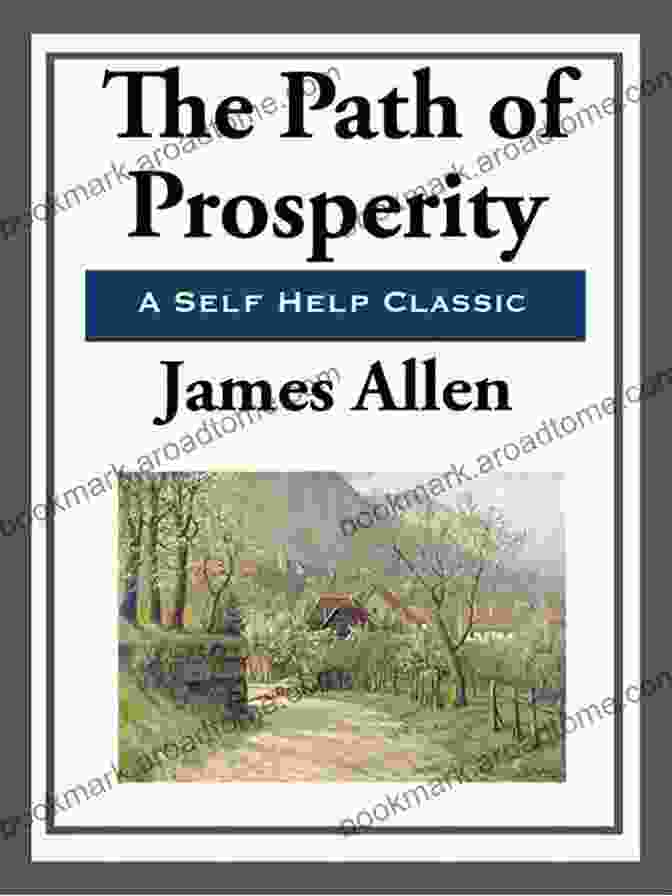 The Path Of Prosperity Book Cover With A Golden Path Leading To A Prosperous City The Path Of Prosperity James Allen