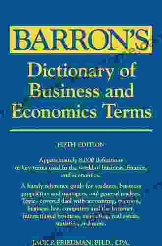 Dictionary Of Business And Economic Terms (Barron S Business Dictionaries)